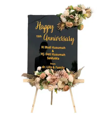 Papan Bunga Akrilik Segawe